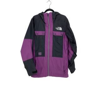 The North Face X Vans Balfron Snow Jacket Mens Small DryVent 2L Purple Black